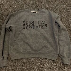 Womens new spiritual gangster sweatshirt Xs